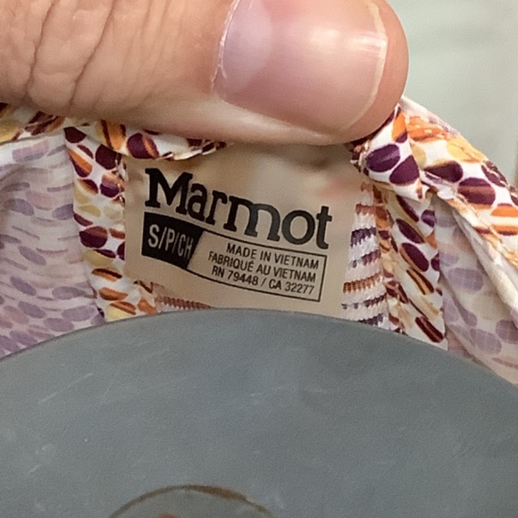 Marmot Trail wind hoodie purple - Picture 5 of 5